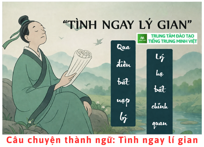 Câu chuyện thành ngữ: Tình ngay lí gian